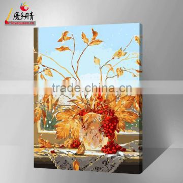 wholesale oil painting by numbers designs in house from chinese factory