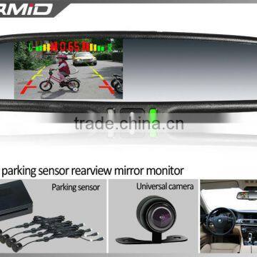 4.3inch Auto Dimming TFT-LCD Monitor EK-043LA-TPMS Rearview Mirror With; Configurable High Temperature Alert Setting photo-2