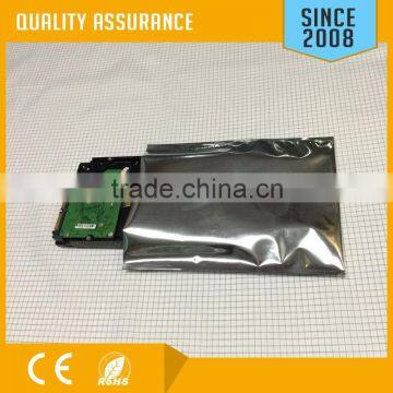 Laminated moisture barrier esd aluminum foil bag with silver color