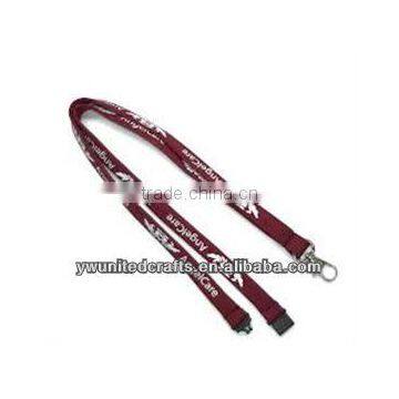 Promotional Fashion&Custom Woven Logo Neck Strap Lanyard wholesale