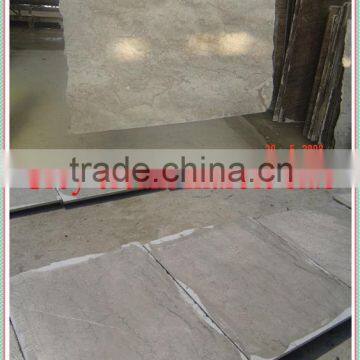 Grey cream marble tile and slab