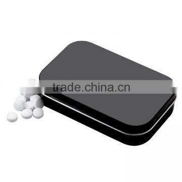 Rectangulare Metal Tin box for Candy and Mint
