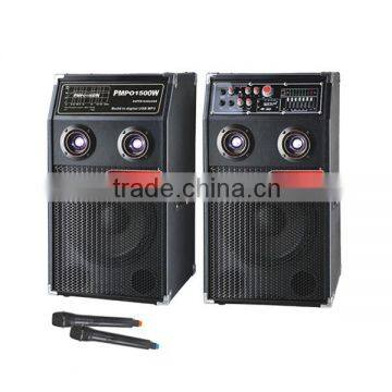 Good design Double professional subwoofer active audio bluetooth home speaker system25