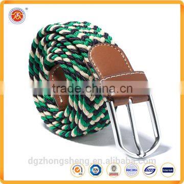 high quality braided elastic fashion woven belt colthes decorate women belts