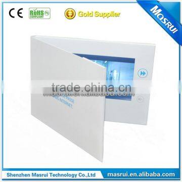 Manufacturers Print and Promotion Small Video Screens Into Packaging