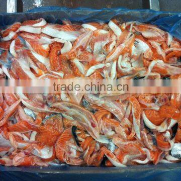 Salmon fillet cutoffs
