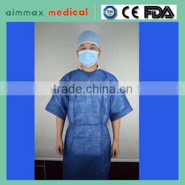 Hubei Xiantao Nonwoven Fabric FDA CE ISO OEM Design Cetificate Medical Products Disposable PP Nonwoven Isolation Gown