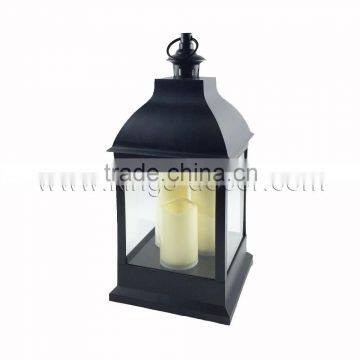 Plastic Candle Holder Lantern With Led Candles photo-4