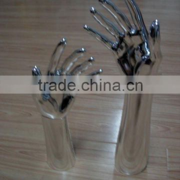 Natural wholesale cheap female hand painting jewelry hand mannequins for sale