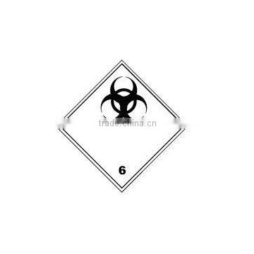 placard warning label, placard holder, aluminium placard