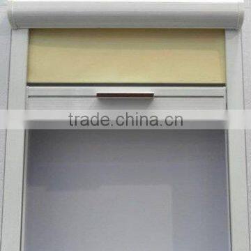 Blackout Yellow Automatic Roller Blinds