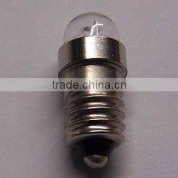 E10 LED upgrade bulb, 0.5W flashlight replacement bulb
