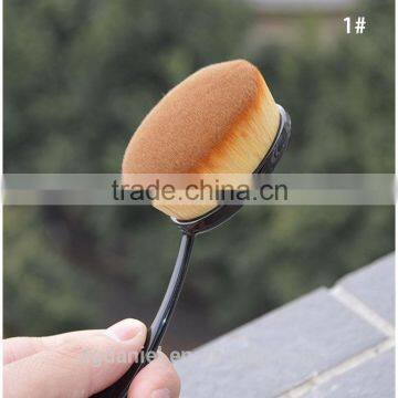 10pcs Oval Shape Toothbrush Stype BB Cream Makeup Brush Set