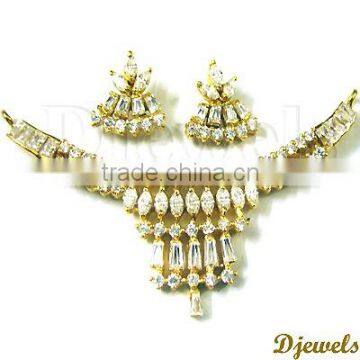 Diamond Necklace Sets, Bridal Necklace Sets, Diamond Jewellry