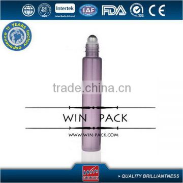 Durable hot-sale 8ml textured glass Glass Roll on Bottle