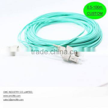 High quality China-made SC-SC OM3 Duplex Fiber optic patch cord