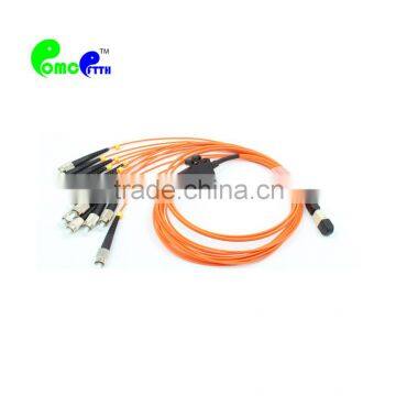 Chinese best-selling 12 cores MPO to FC patch cord with high quality