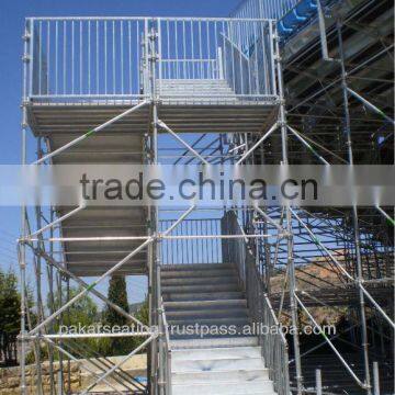 Temporary Stair System for Public Areas