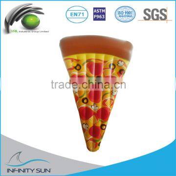 2016 new summer water adult inflatable pizza float