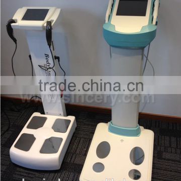 Body composition analyzer / quantum magnetic body analyzer with print-in