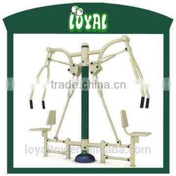 2016 CE outdoor fitness equipment, customized leisure park gym equipment, glvanized steel exercise equipment