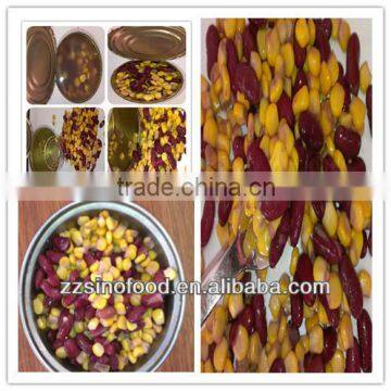 400g Canned Mixed Red Kidney Beans and Sweet Corn Chinese Supplier
