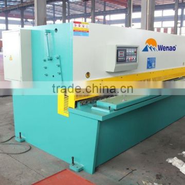 QC12Y Hydraulic swing beam shearing machine/sheet metal shearing machine/metal cutter