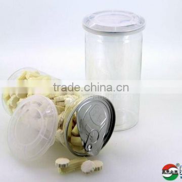 Food Grade Custom Size High Quality Plastic Bottles Round Plastic Container