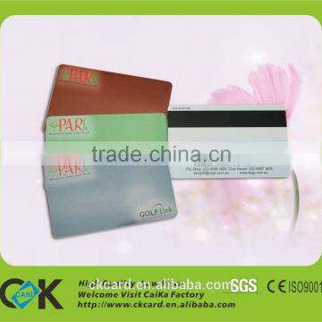 Best pirce! Printing hico magnetic stripe pvc card from gold supplier