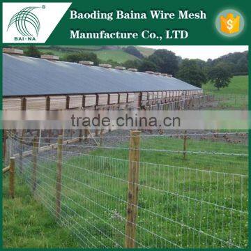 galvanized steel deer fence/ Factory Direct Sale Galvanized grassland fencing / cow fence field fencing