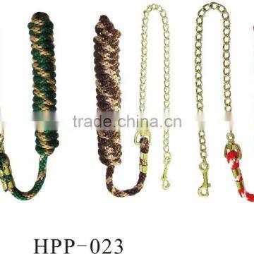 Hot sale equestrian products lead rope with chain