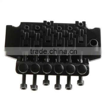 Black Guitar Tremolo Bridge Double Locking Systyem Floyd Rose Lic