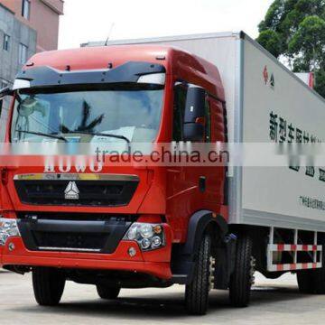SINOTRUK HOWO T5G MAN Engine 310HP Euro3 6X2 Cargo Van Truck Sale photo-3