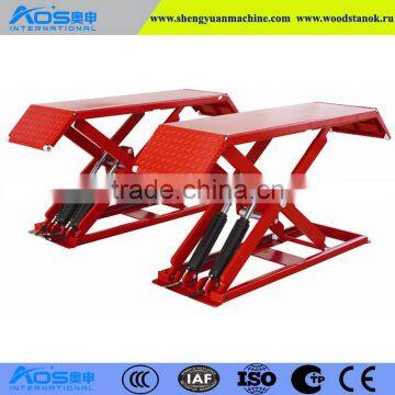 Small Mid-rise Scissor Lift For Car Repair With Capacity 3 Tons