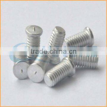 Factory sales round head carbon steel spot welding screws