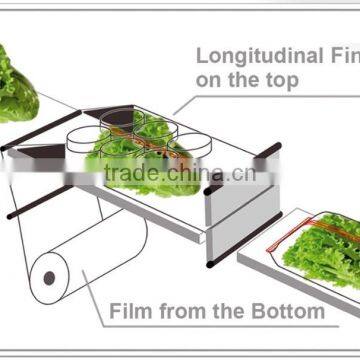 automatic fresh vegetable pallet flow packing machine