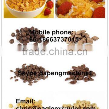 High Quality Extruded Breakfast Cereals Corn Flakes Machine photo-5