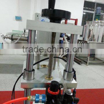 Desk Top Pneumatic Perfume Capping Machine photo-2