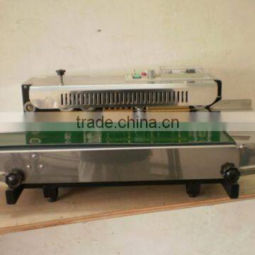 China GMP Standard Continuous Band Film Sealer Machine/heat Sealer/band Sealer photo-4