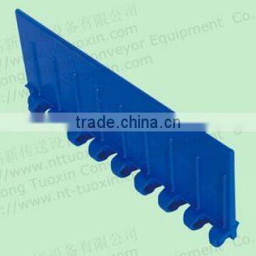 M1220 Plastic Flat Top Base Flights for Conveyor