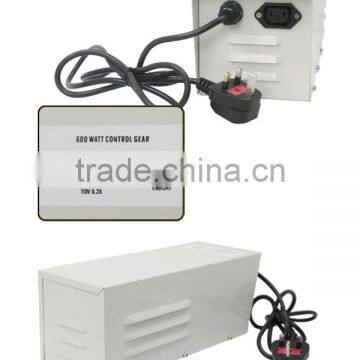 Hydroponics Grow Bulb 600W Euro Magnetic HID Ballast