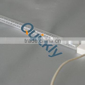 Ceramic white heating tube for industry heating process