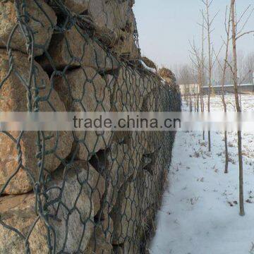 Best products galvanized pvc coated gabion box /hexagonal wire mesh