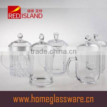 New Set Of 300ml Coffee Cappuccino Tea Cafe Latte Mugs Glasses Cups Lid photo-2