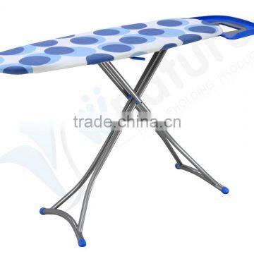 Wheels Ironing Boards With Plastic Iron Rest