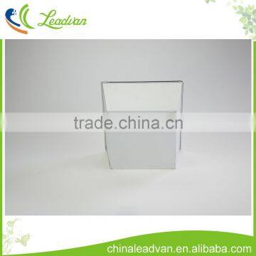 Wholesale Reusable Large White Square Galvanized Metal Flower Pots and Vases photo-5