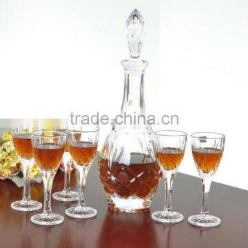 Shanghai linkand crystal galss wine teapot