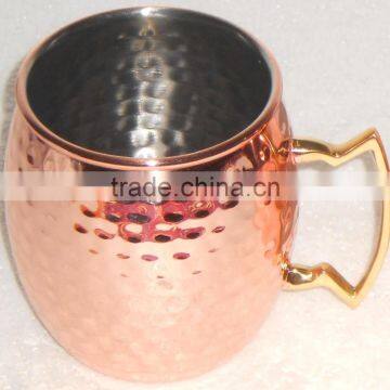 16 Oz Copper Plated Stainless Steel Mule Mug ,Copper Mug Manufacturer, China Wholesale Copper Mug Suppliers