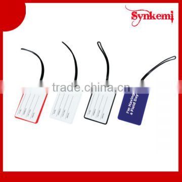 ID card airplane luggage tag string