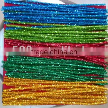 #14040803 fancy glitter chenille stem